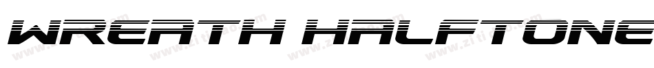 Wreath Halftone字体转换